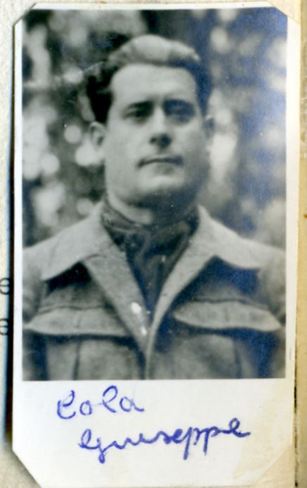 Font: Associazione Italiana di Combattenti e Volontari Antifascisti di Spagna (AICVAS); Istituto Nazionale Ferruccio Parri. Data Spanish Civil War : oggi in Spagna domani in Italia : banca dati delle biografie dei volontari italiani antifascisti COLA, Giuseppe
