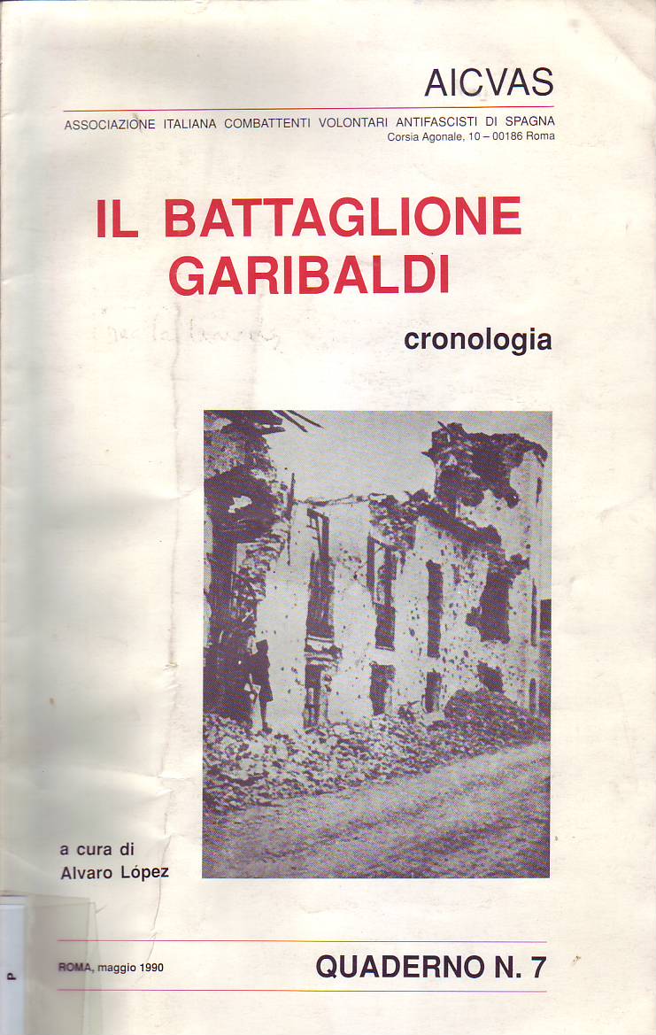 Battaglione Garibaldi : cronologia
