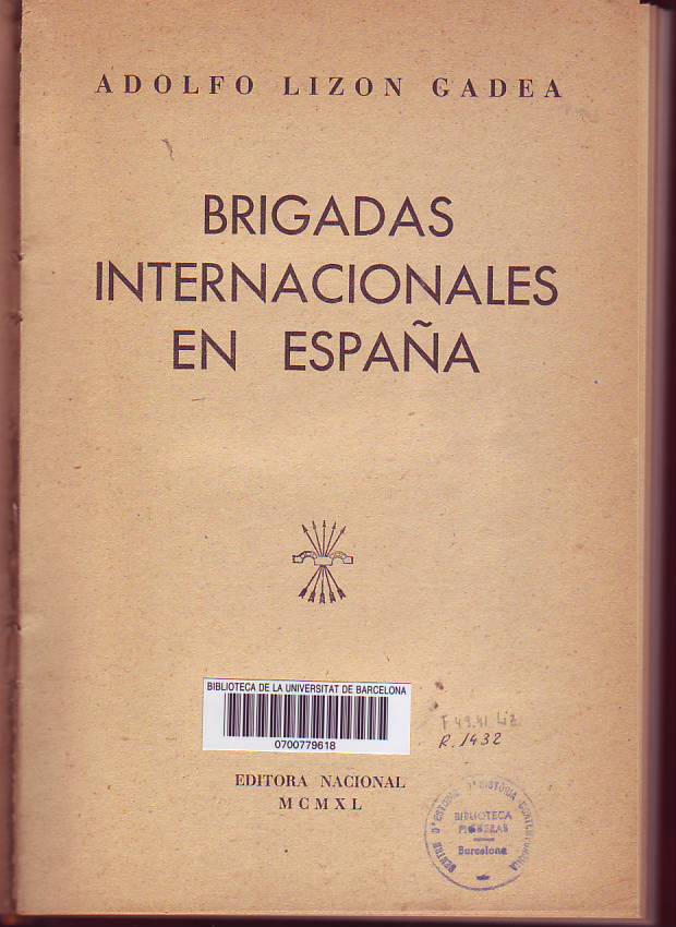 Brigadas Internacionales en España