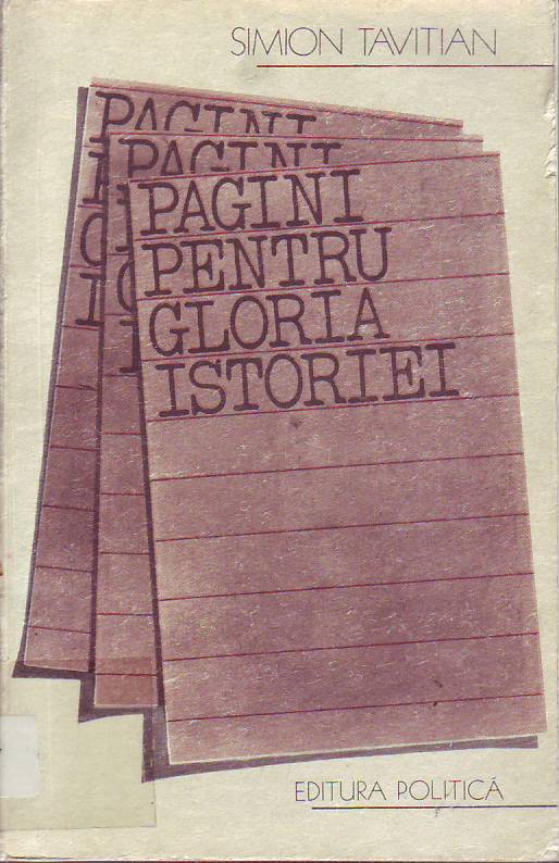 Pagini pentru gloria istoriei