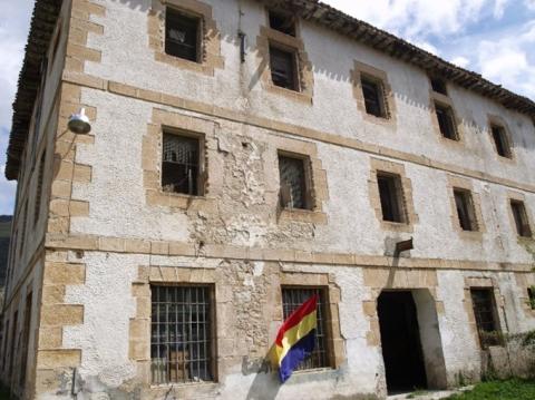Font: http://www.merindadeshoy.com/2014/10/un-manchego-ultimo-represaliado.html Presó Central de Valdenoceda (Burgos)